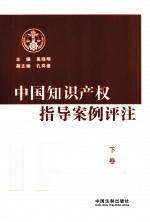 中国知识产权指导案例评注 下