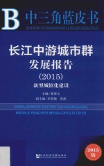 长江中游城市群发展报告 2015 新型城镇化建设 2015版