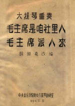 毛主席是咱们社里人  毛主席派人来  大提琴重奏