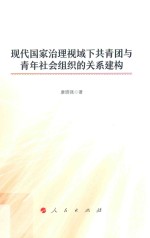 现代国家治理视域下共青团与青年社会组织的关系建构