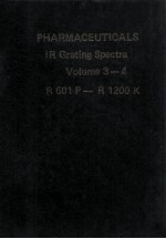 PHARMACEUTICALS IR GRATING SPECTRA VOLUME 3-4 R601P-R1200K