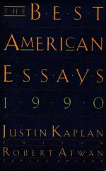 THE BEST AMERICAN ESSAYS 1990