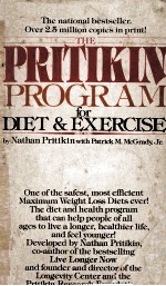 THE PRITIKIN PROGRAM FOR DIET & EXERCISE