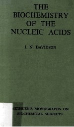 The Biochemistry of The Nucleic Acids