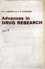 ADVANCES IN DRUG RESEARCH VOLUME 1