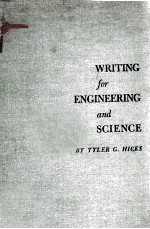 Writing For Engineering and Science