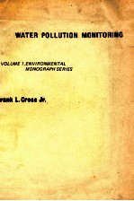 WATER POLLUTION MONITORING VOLUME 1