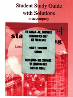 STUDENT STUDY GUIDE WITH SOLUTIONS TO ACCOMPANY INTRODUCTION TO STATISTICAL REASONING