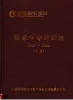 中国建设银行张家口分行行志 1994-2002 上