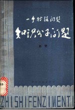 一个特殊问题知识分子问题 上