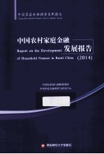 中国农村家庭金融发展报告 2014