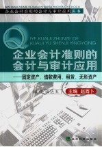 企业会计准则的会计与审计应用 固定资产、借款费用、租赁、无形资产