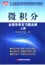 微积分全程导学及习题全解 上