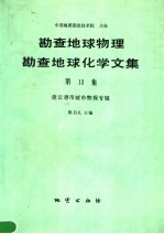 勘查地球物理勘查地球化学文集 第13集 连云港市城市物探专辑