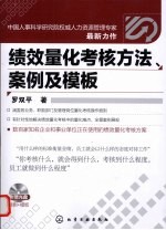 绩效量化考核方法、案例及模板