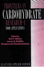 FRONTIERS IN CARBOHYDRATE RESEARCH-1:FOOD APPLICATIONS