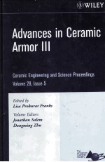 Advances in Ceramic Armor III