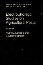 ELECTROPHORETIC STUDIES ON AGRCULTURAL PESTS