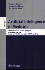 Arificial Intelligence in Medicine 11th Conference on Artificial Intelligence in Medicine