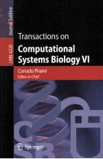 Transactions on Computational Systems Biology VI