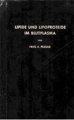 LIPIDE UND LIPOPROTEIDE IM BLUTPLASMA