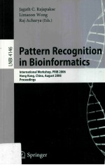 Pattern Recognition in Bioinformatics International Workshop