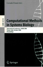 Computational Methods in Systems Biology International Conference