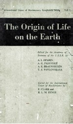 The Origin of Life on The Earth English-French-German Edition