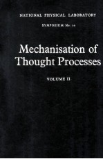 Mechanisation of Thought Processes Volume II