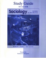 STUDY GUIDE FOR USE WITH SOCIOLOGY AN INTRODUCTION SIXTH EDITION