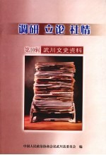 调研 立论 社情 武川文史资料 第10辑