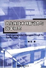 内生性技术创新动力与效率研究