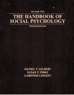 THE HANDBOOK OF SOCIAL PSYCHOLOGY FOURTH EDITION VOLUME TWO