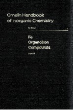 GMELIN HANDBOOK OF INORGANIC CHEMISTRY 8TH EDITION FE ORGANOIRON COMPOUNDS PART C7