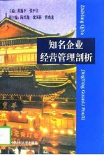 知名企业经营管理剖析