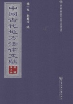 中国古代地方法律文献  丙编  第3册