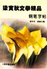 梁实秋文学精品钢笔字帖