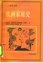 欧洲家庭史 中世纪至今的父权制到伙伴关系