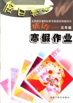 义务教育课程标准实验教材教辅用书 假日套餐：寒假作业 英语 新标准 五年级