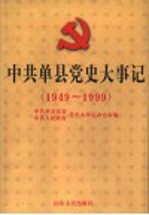 中共单县党史大事记 1949-1999