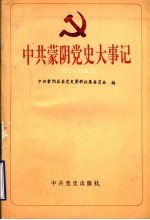 中共蒙阴党史大事记 1922-1949