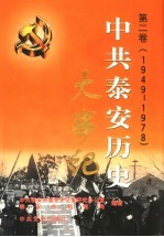 中共泰安历史大事记 第2卷 1949.10-1978.12