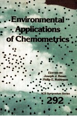 ENVIRONMENTAL APPLICATIONS OF CHEMOMETRICS