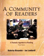 A COMMUNITY OF READERS A THEMATIC APPROACH TO READING THIRD EDITION