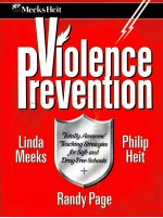 PVIOLENCE REVENTION TOTALLY AWESOME TEACHING STRATEGISE FOR SAFE AND DRUG-FREE SCHOOLS