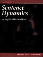 SENTENCE DYNAMICS AN ENGLISH SKILLS WORKBOOK FIFTH EDITION