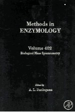 Methods in Enzymlilgy Volume 402 Biological Mass Spectrometry