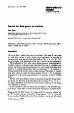 Bounds for fixed points on surfaces