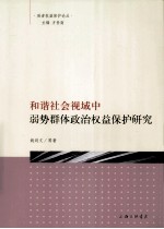 弱者权益保护论丛 和谐社会视域中弱势群体政治权益保护研究