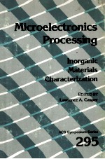 MICROELECTRONICS PROCESSING